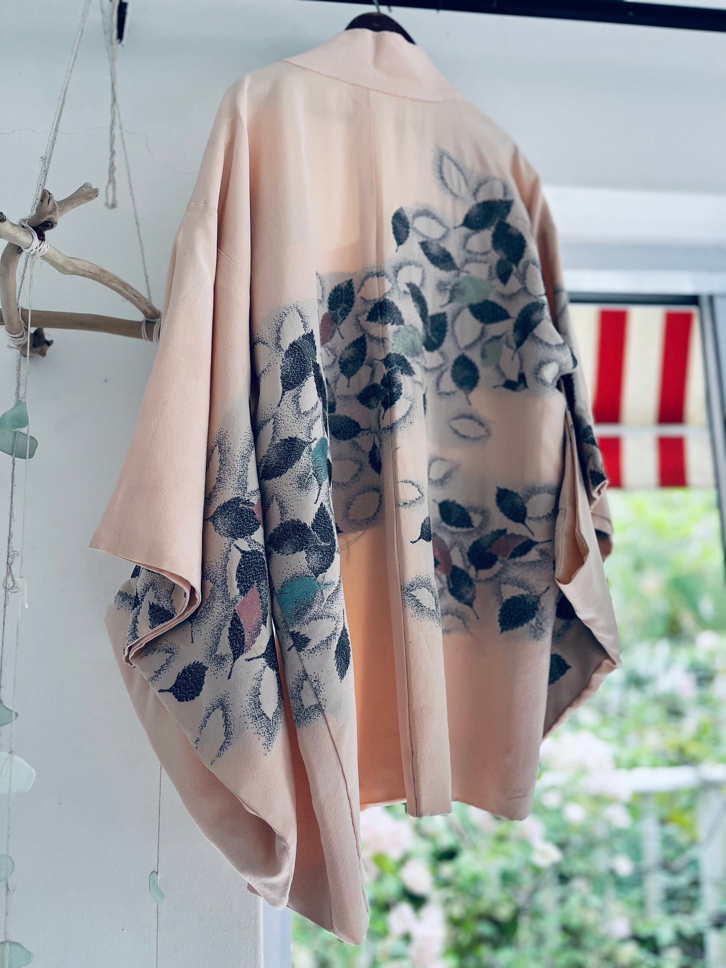 Blush Whisper Haori - Pure silk - Rare Japanese Heirloom. One of one.