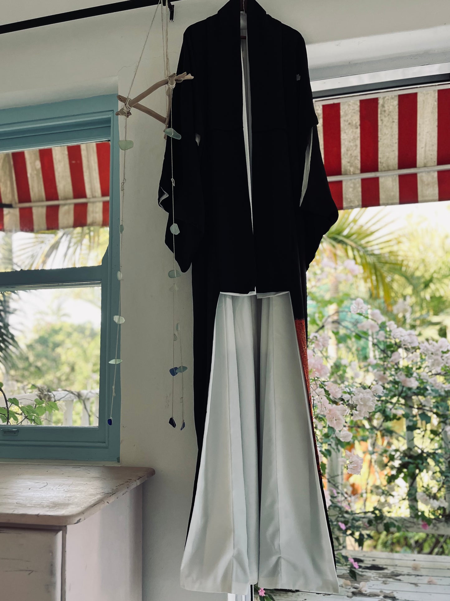 Kyōto Parade Kimono - Vintage Japanese Kurotomesode - One of a kind - A true collector’s piece