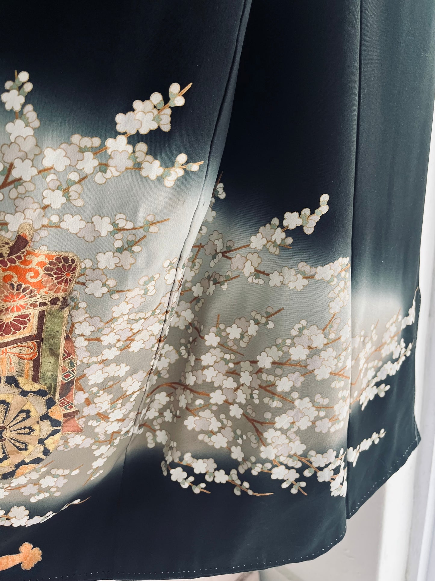 Tsukiyo - One of one. Vintage Japanese Kimono. Globally Imported From Japan. Heirloom.
