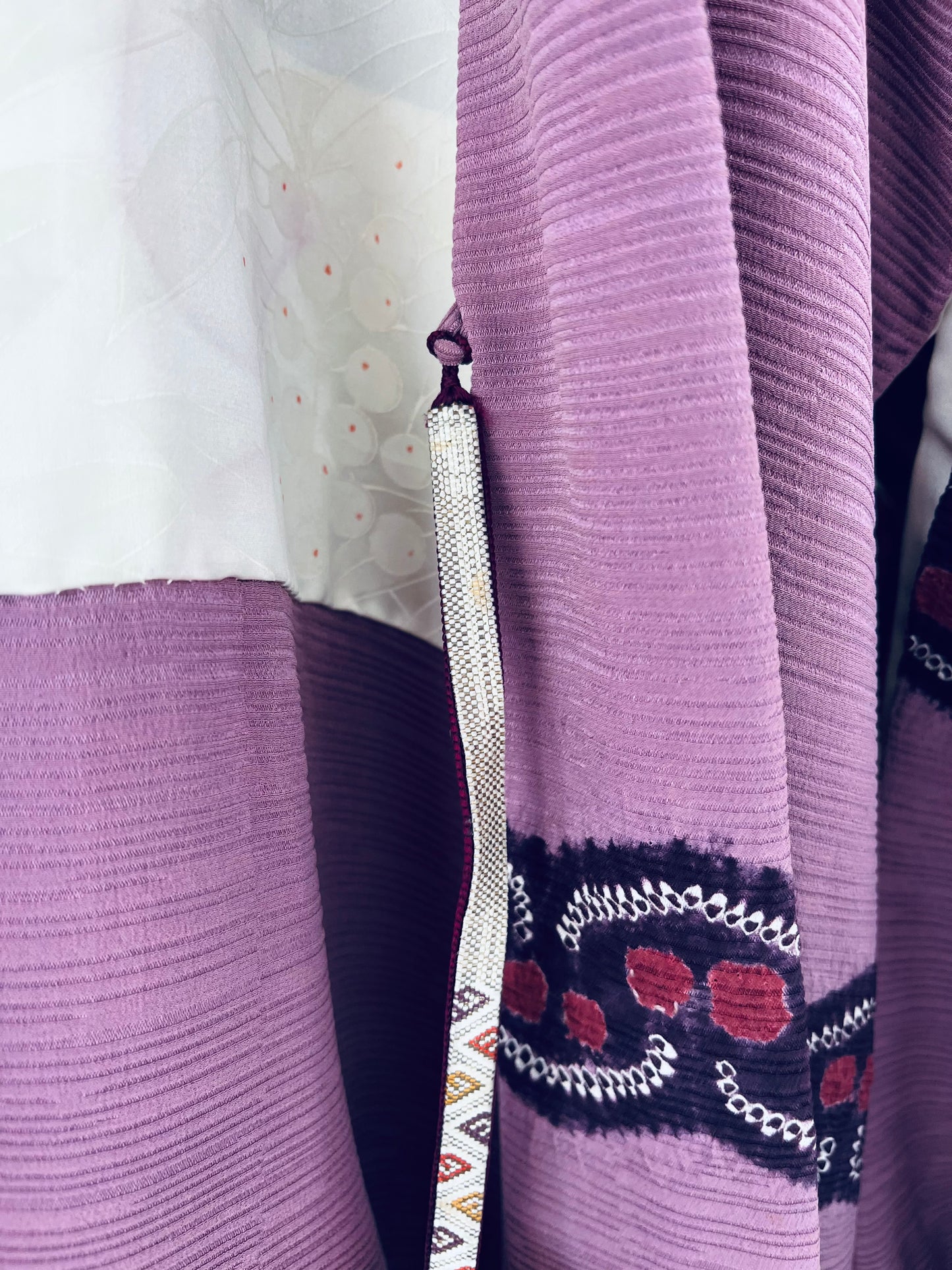 Rose Dusk Haori - Dusky rose silk. One-of-one heirloom.