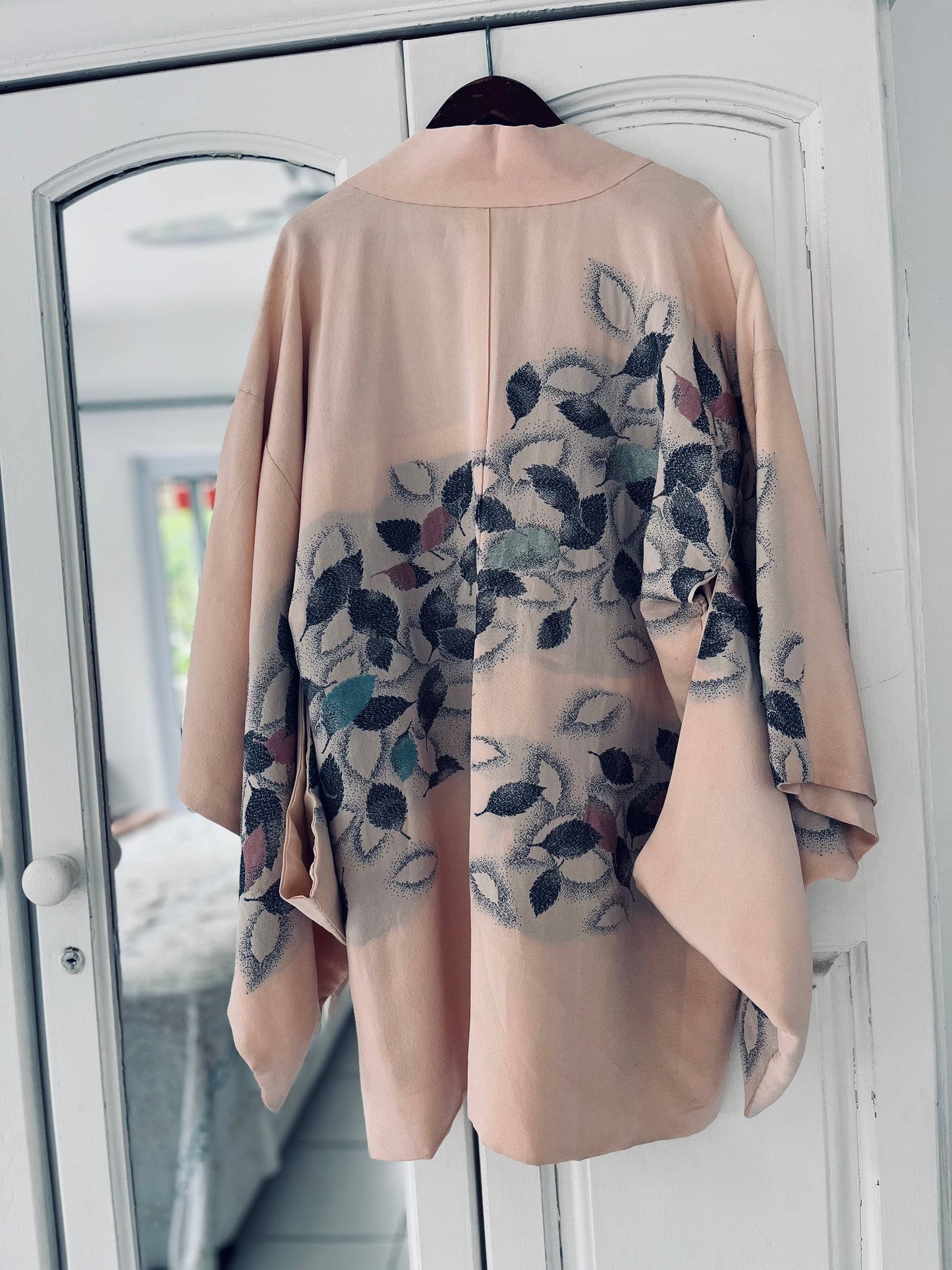 Blush Whisper Haori - Pure silk - Rare Japanese Heirloom. One of one.