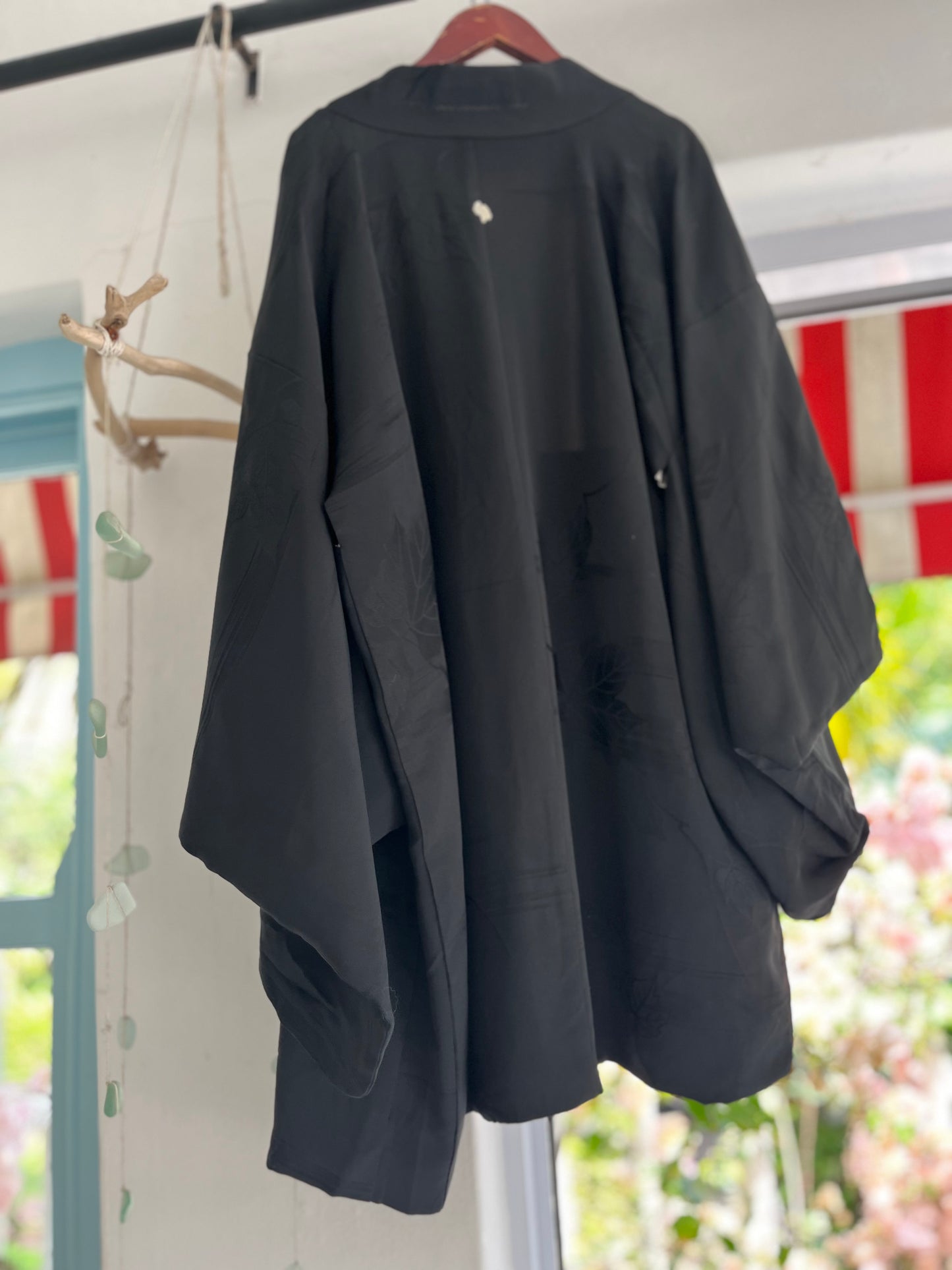 Moonlit Pavilion Haori - One of one - Vintage Japanese heirloom