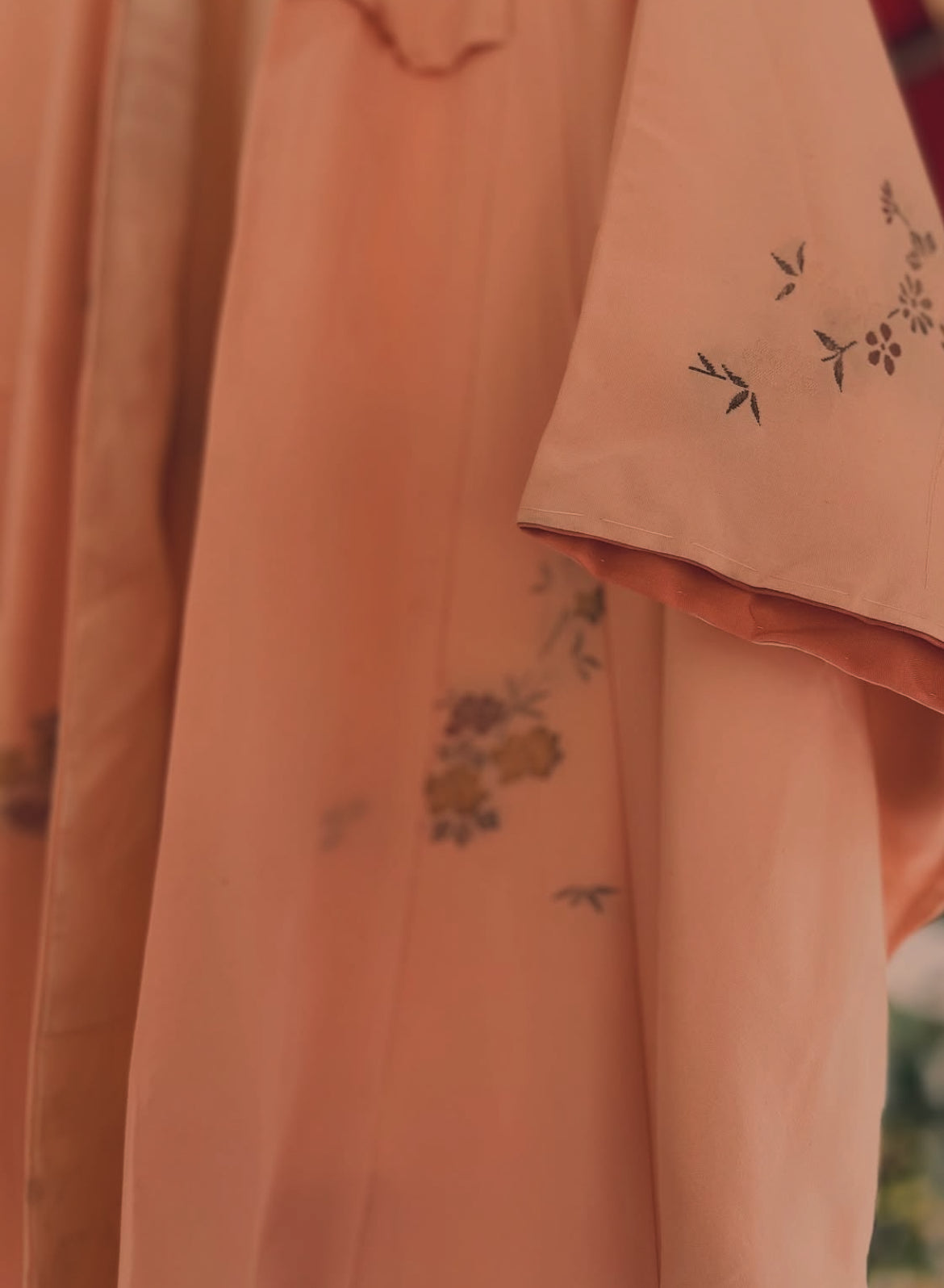 Blossom Veil Kimono - Vintage Japanese Heirloom. One of one pure silk.
