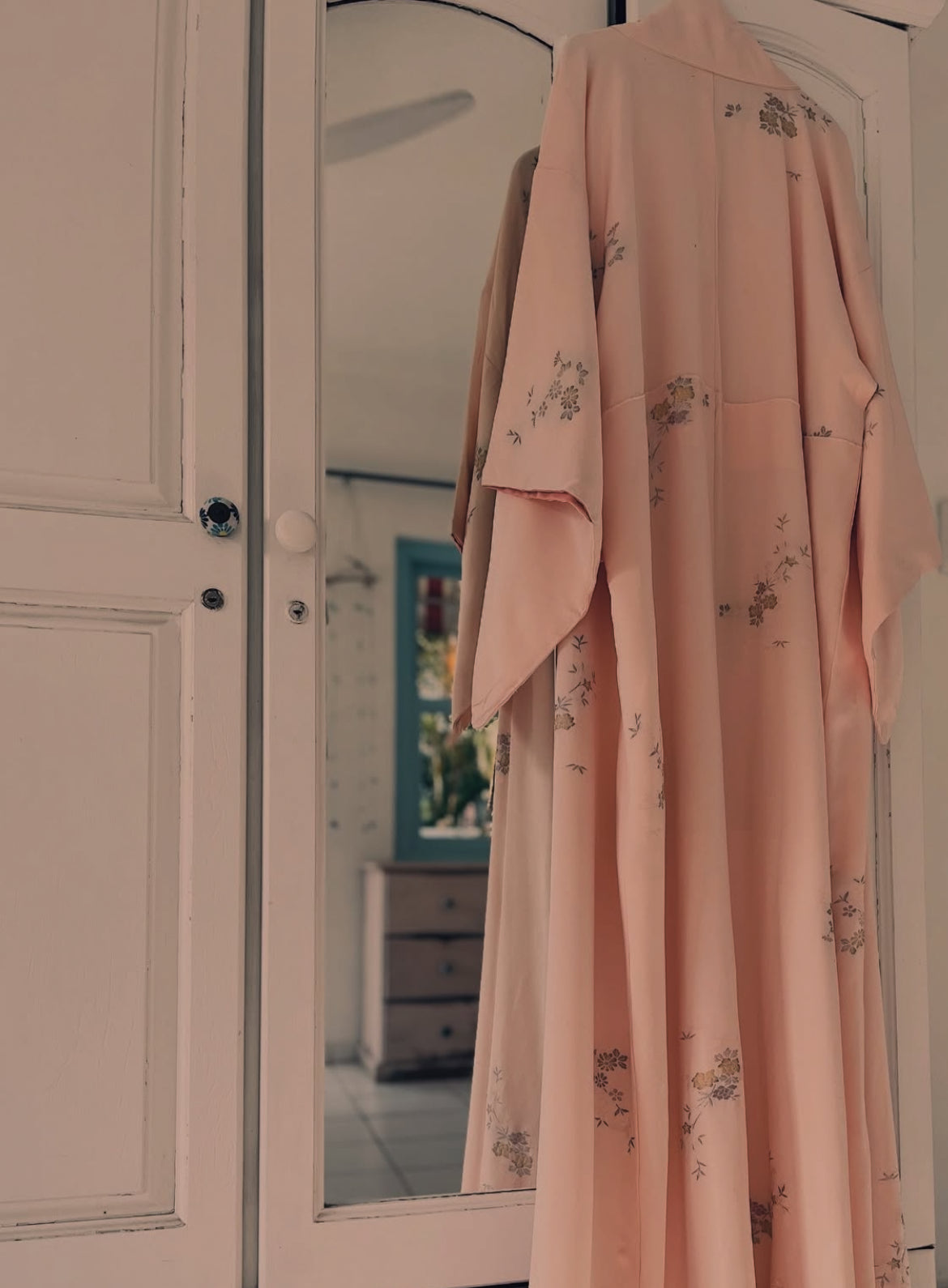 Blossom Veil Kimono - Vintage Japanese Heirloom. One of one pure silk.