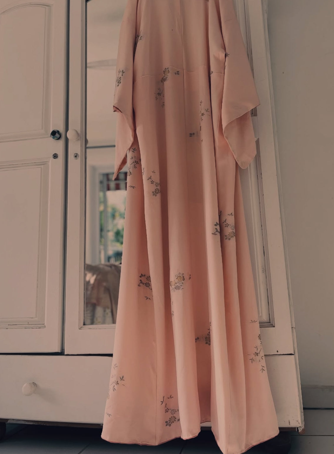 Blossom Veil Kimono - Vintage Japanese Heirloom. One of one pure silk.