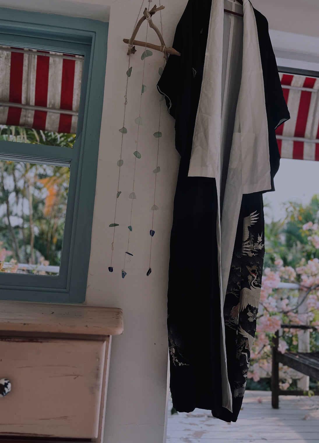 Eternal Cranes Kimono - Artist-Signed 5 crest Pure Silk Vintage Japanese heirloom