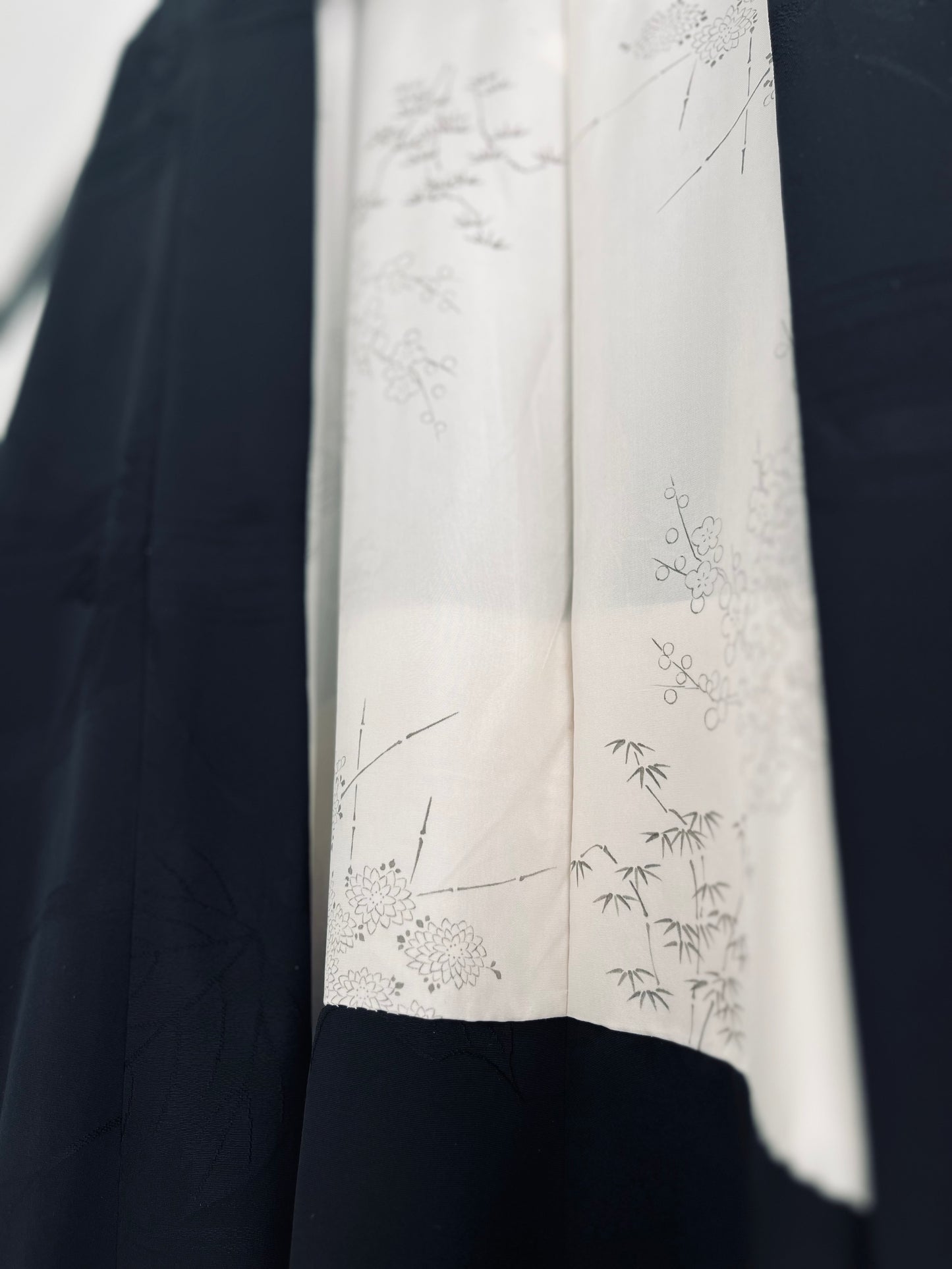 Moonlit Pavilion Haori - One of one - Vintage Japanese heirloom