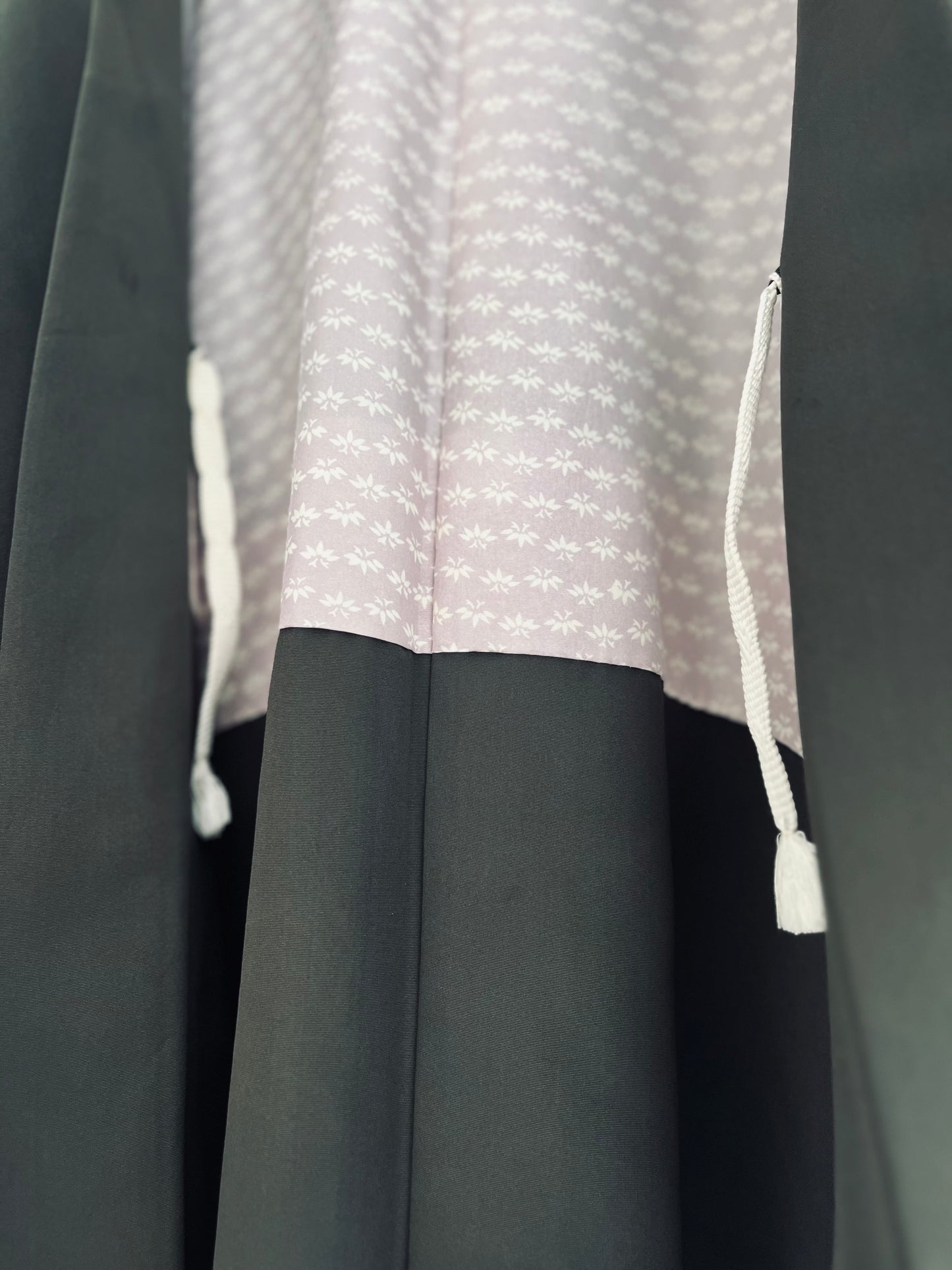 Charcoal Waves Haori- One of One - Vintage Japanese Silk Heirloom