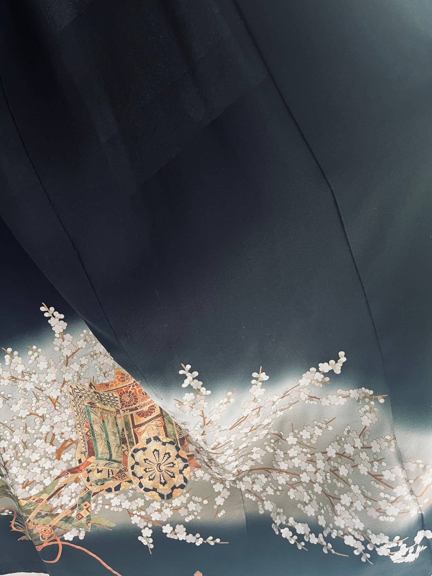 Tsukiyo - One of one. Vintage Japanese Kimono. Globally Imported From Japan. Heirloom.