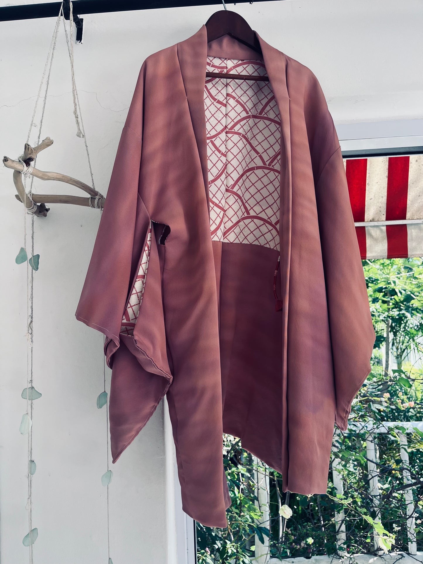 Blush Veil - One of one. Vintage Japanese Haori. Globally Imported From Japan. Heirloom.