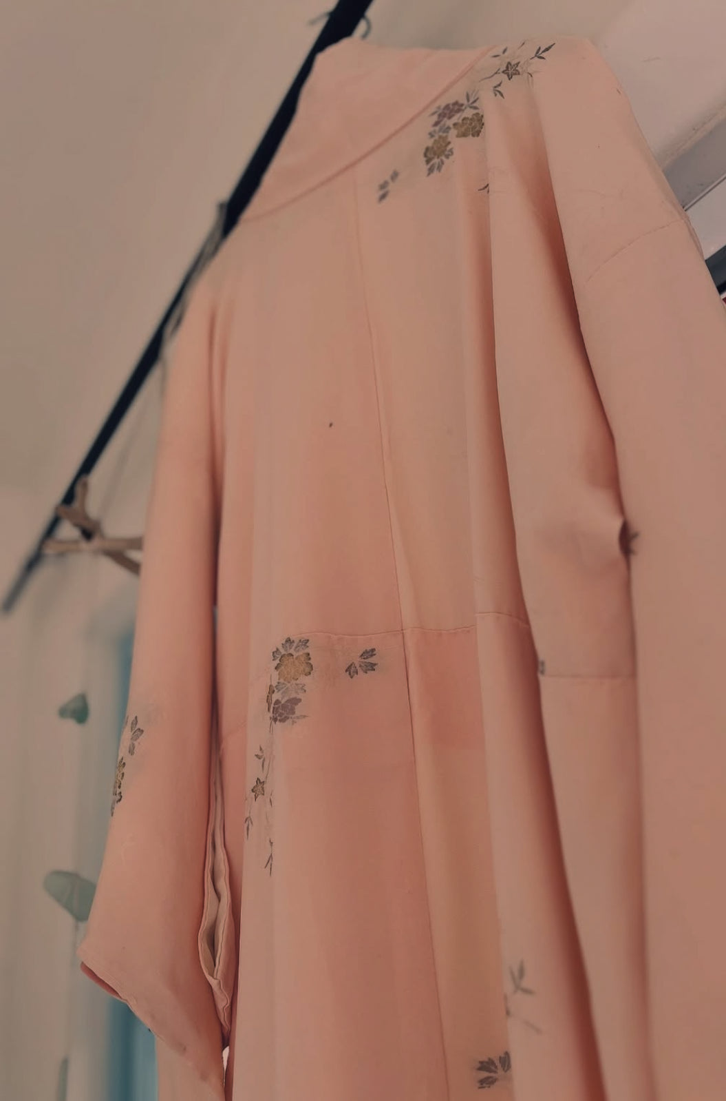 Blossom Veil Kimono - Vintage Japanese Heirloom. One of one pure silk.