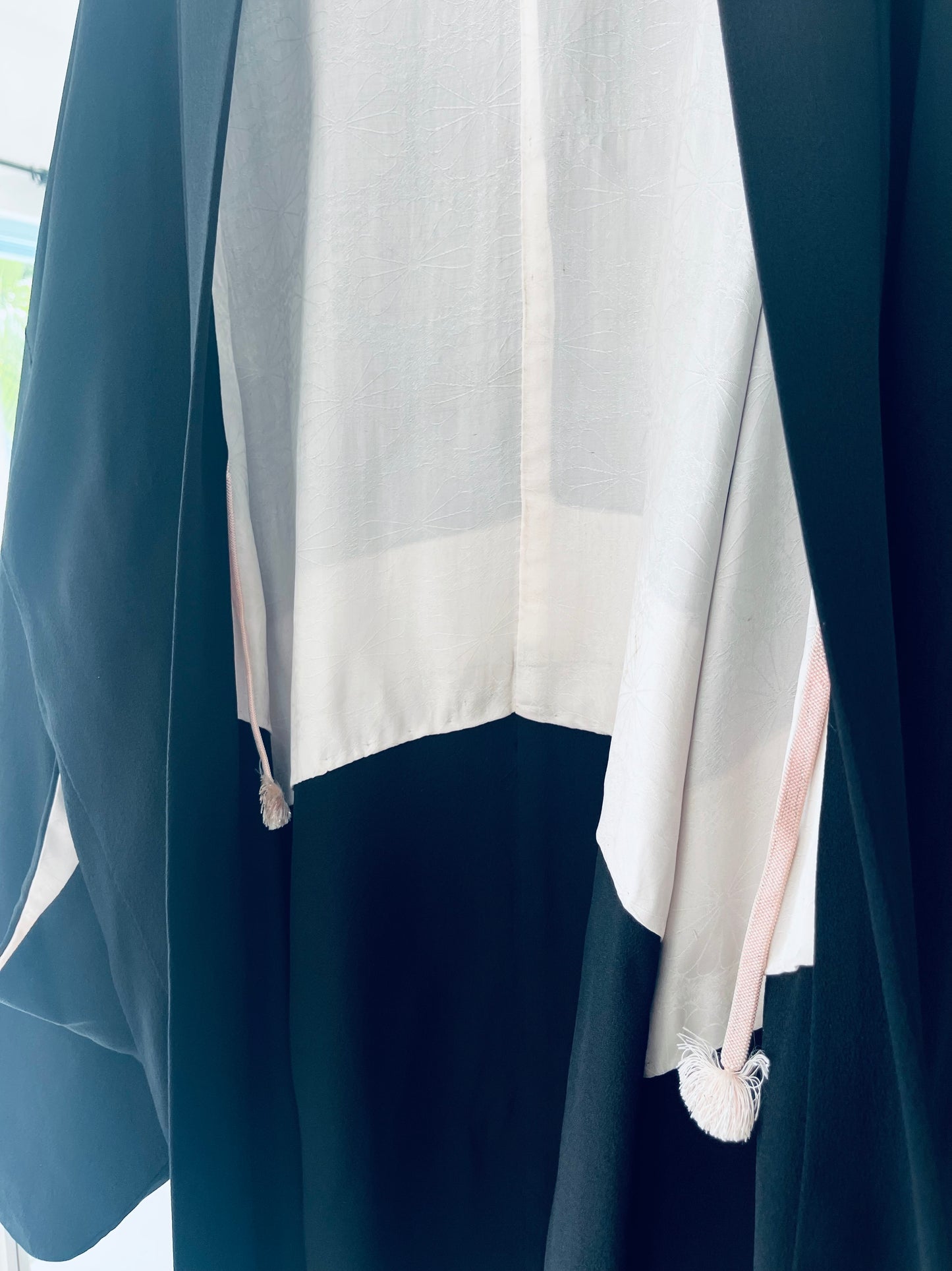 Obsidian Bloom - One of one. Vintage Japanese Haori. Hand-selected in Japan. Heirloom.