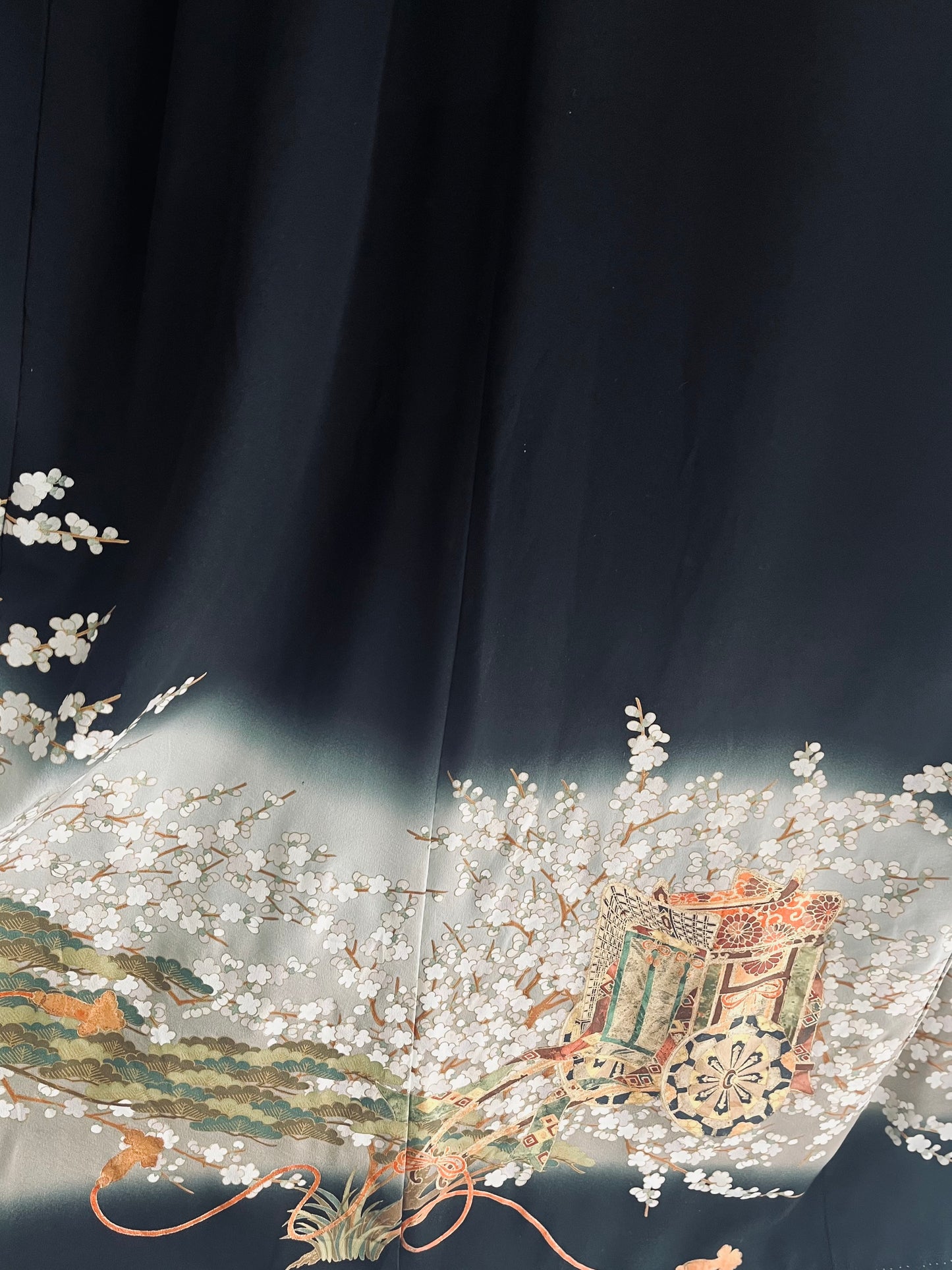 Tsukiyo - One of one. Vintage Japanese Kimono. Globally Imported From Japan. Heirloom.