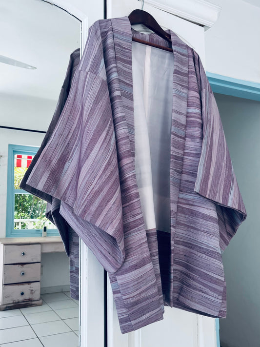 Haze - One of one. Vintage Japanese Haori. Globally Imported From Japan. Heirloom.