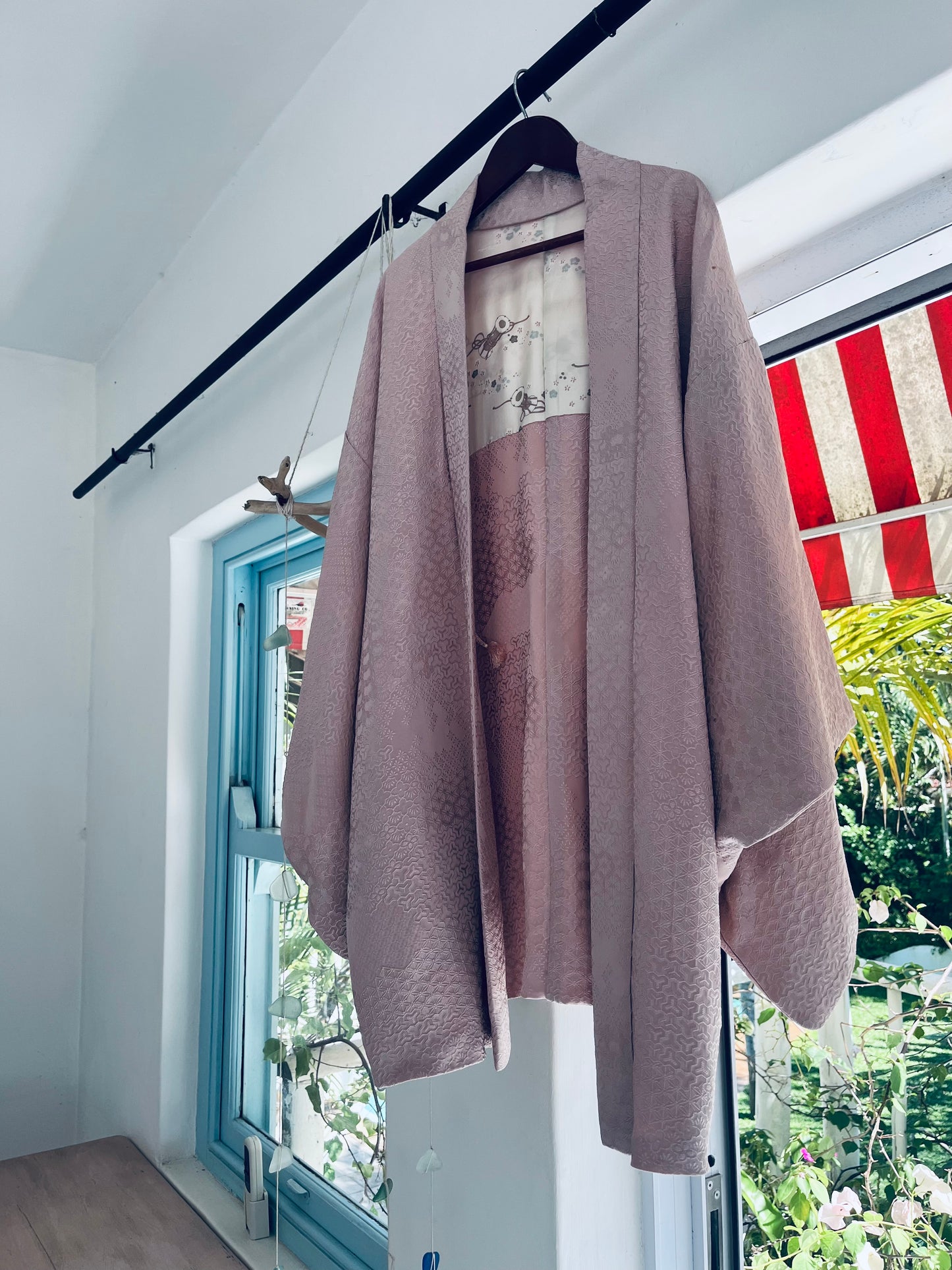 Soft Ceremony - One of one. Vintage Japanese Haori. Hand-selected in Japan. Wearable heirloom.