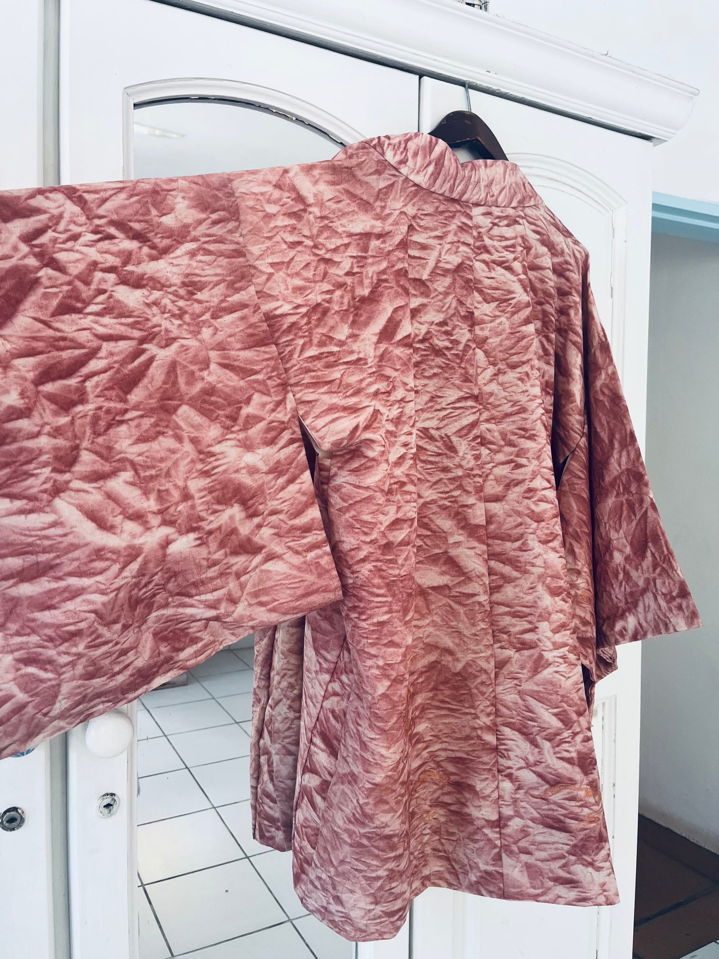 Ash Rose Haori - one of one - authentic vintage Japanese kimono