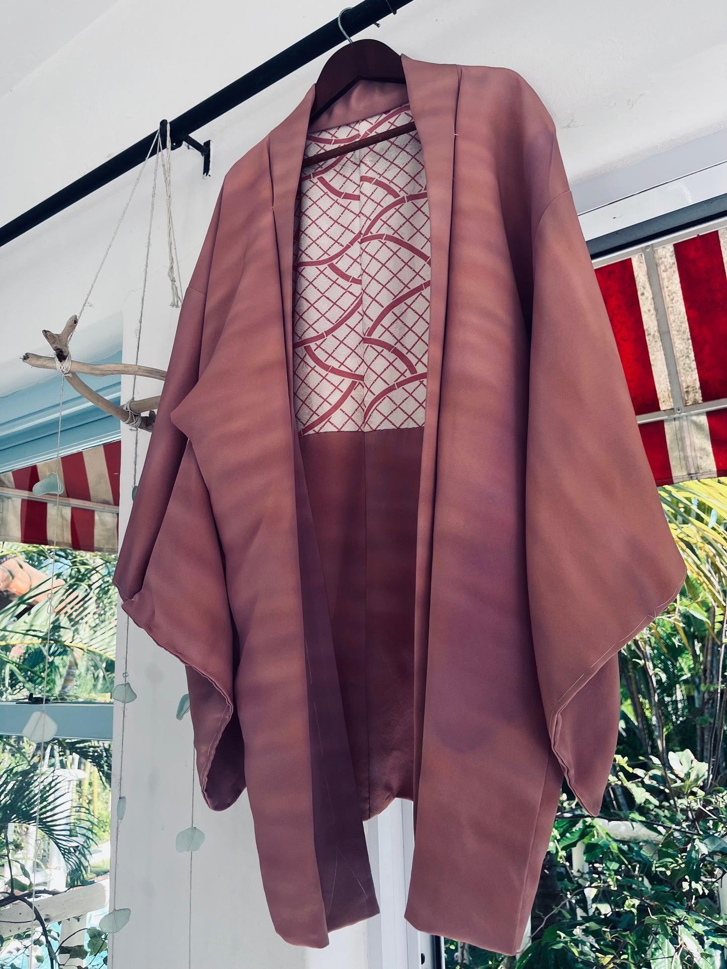 Blush Veil - One of one. Vintage Japanese Haori. Globally Imported From Japan. Heirloom.