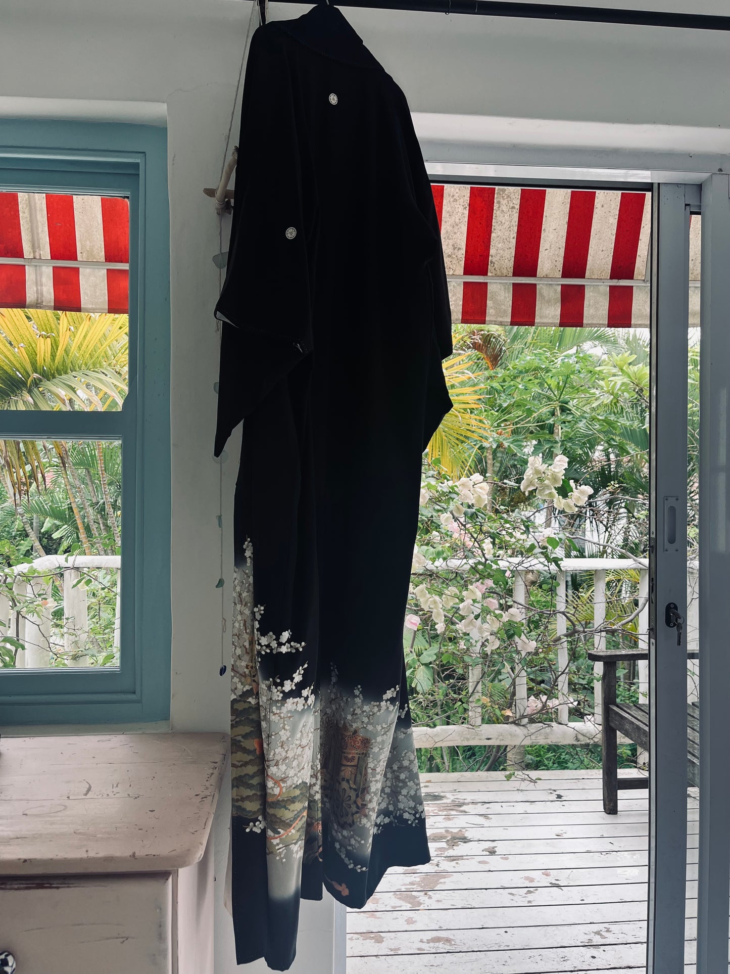Tsukiyo - One of one. Vintage Japanese Kimono. Globally Imported From Japan. Heirloom.
