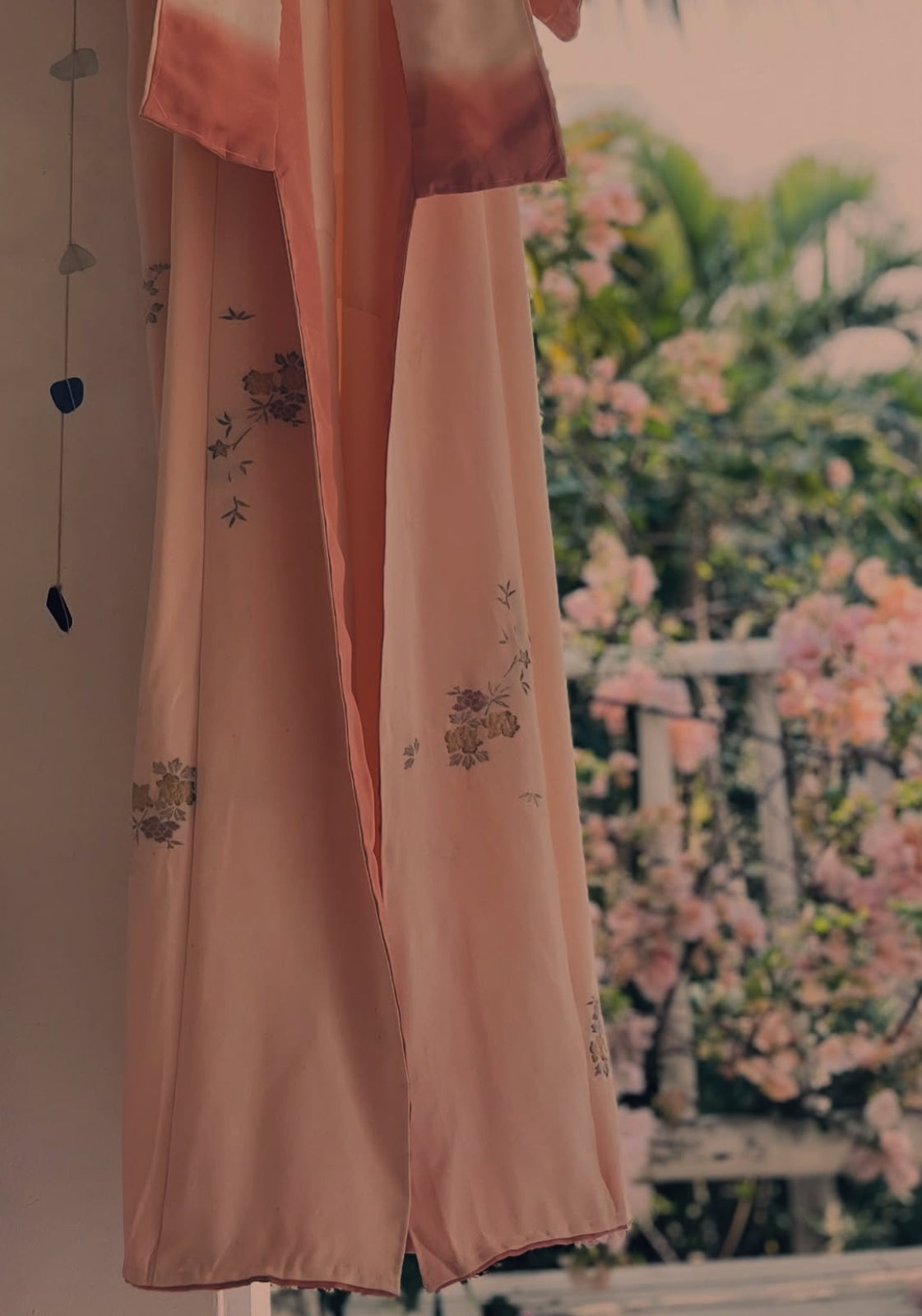 Blossom Veil Kimono - Vintage Japanese Heirloom. One of one pure silk.