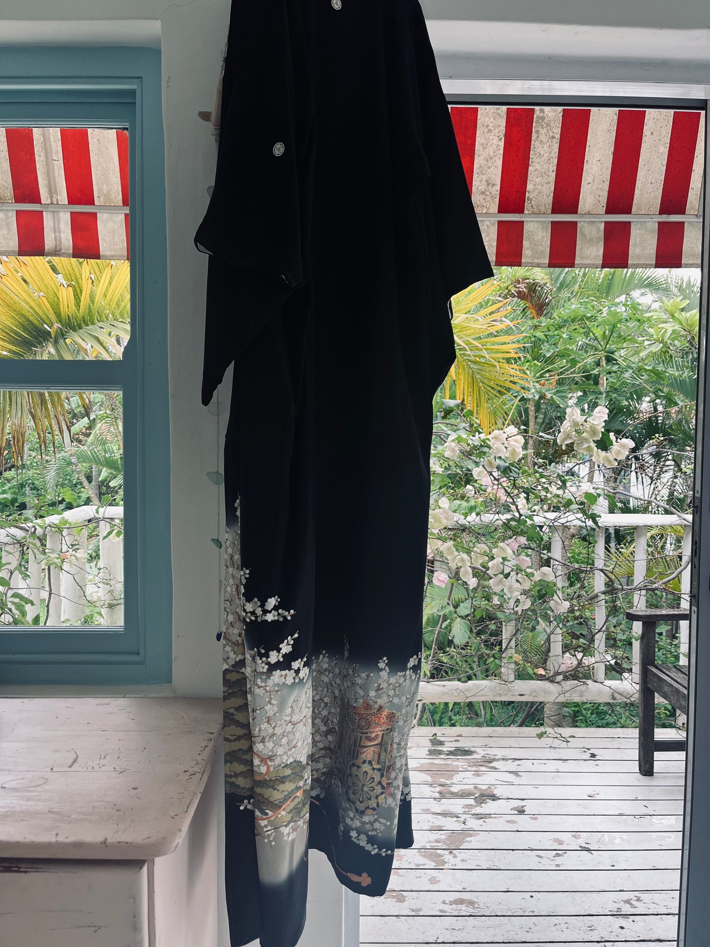 Tsukiyo - One of one. Vintage Japanese Kimono. Globally Imported From Japan. Heirloom.