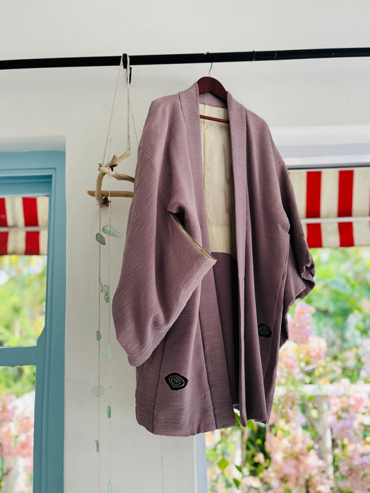 Whispered Dawn Haori - Subtle and rare. One of one heirloom.