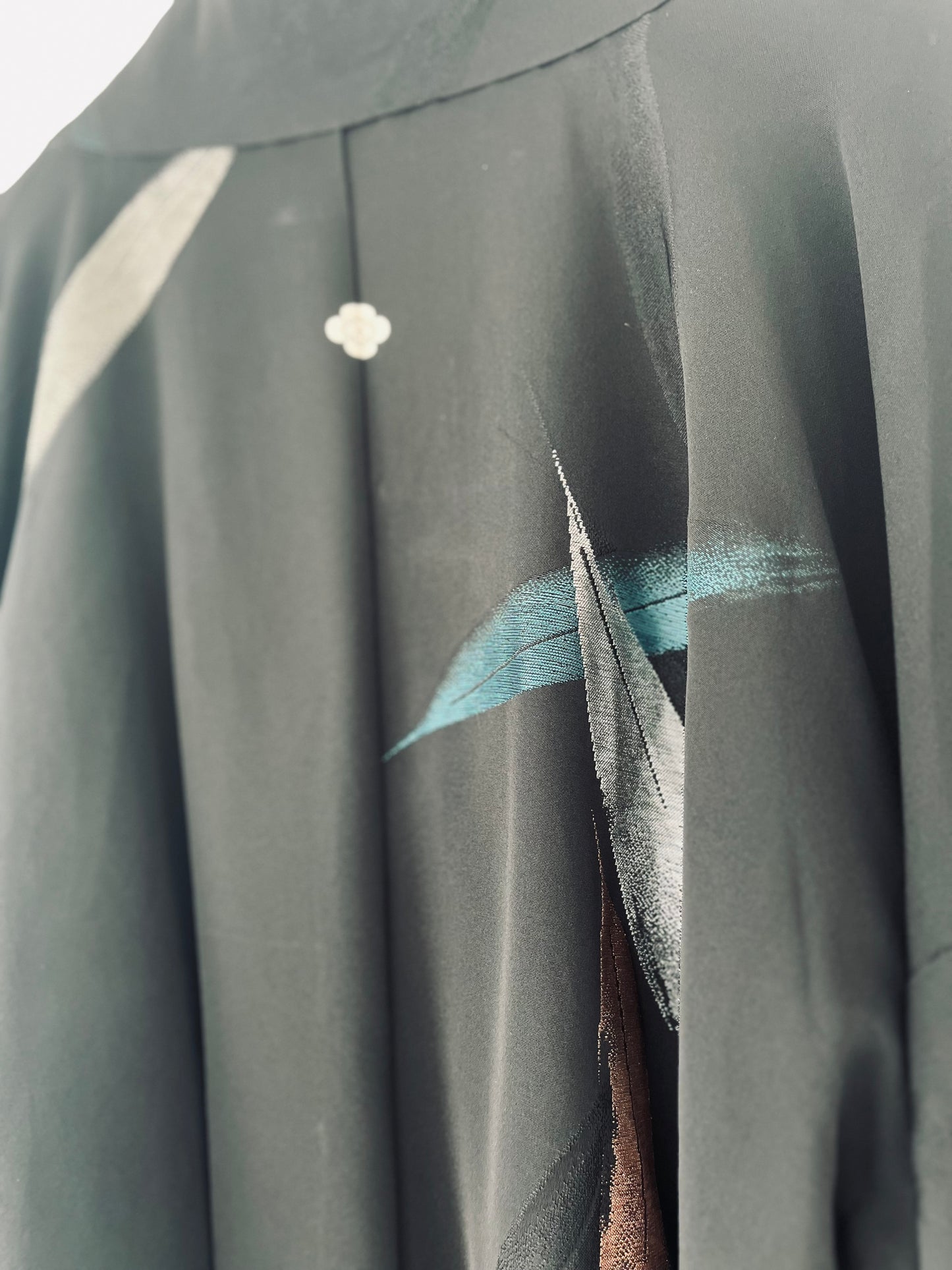 Midnight Crest Haori - One of One - Vintage Japanese Silk - Handpicked in Japan