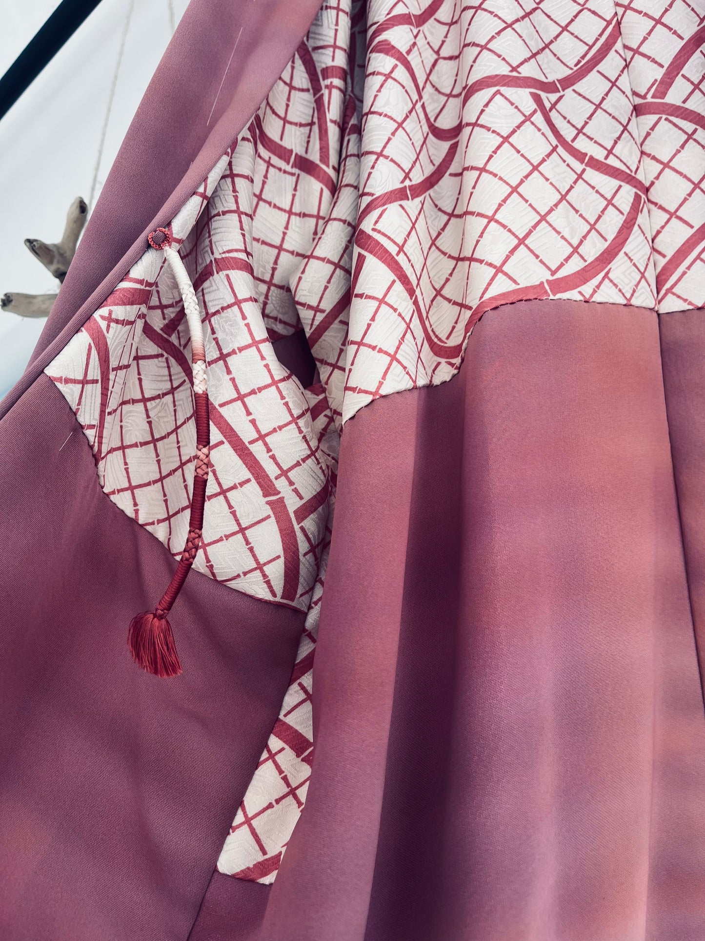 Blush Veil - One of one. Vintage Japanese Haori. Globally Imported From Japan. Heirloom.