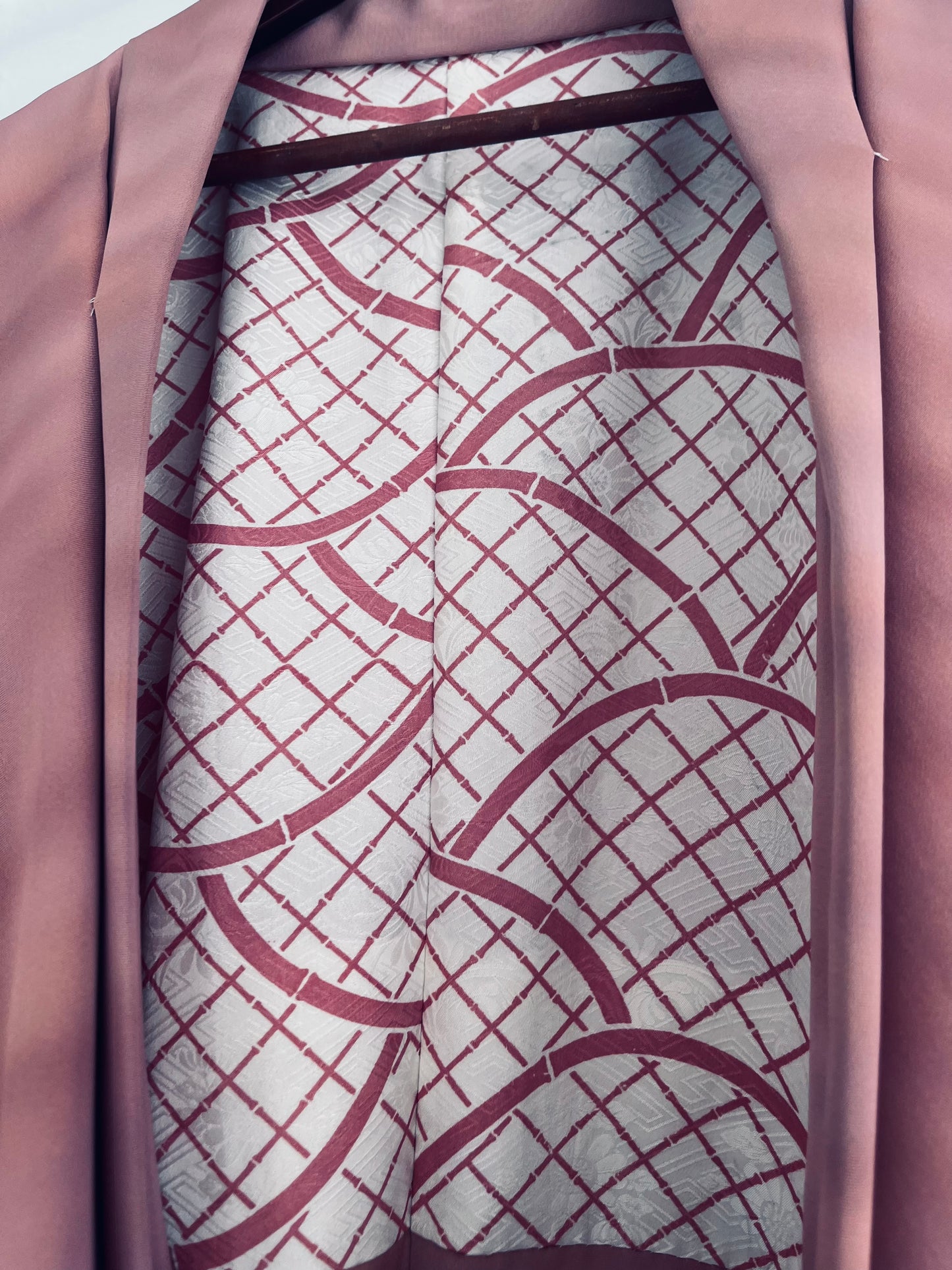 Blush Veil - One of one. Vintage Japanese Haori. Globally Imported From Japan. Heirloom.