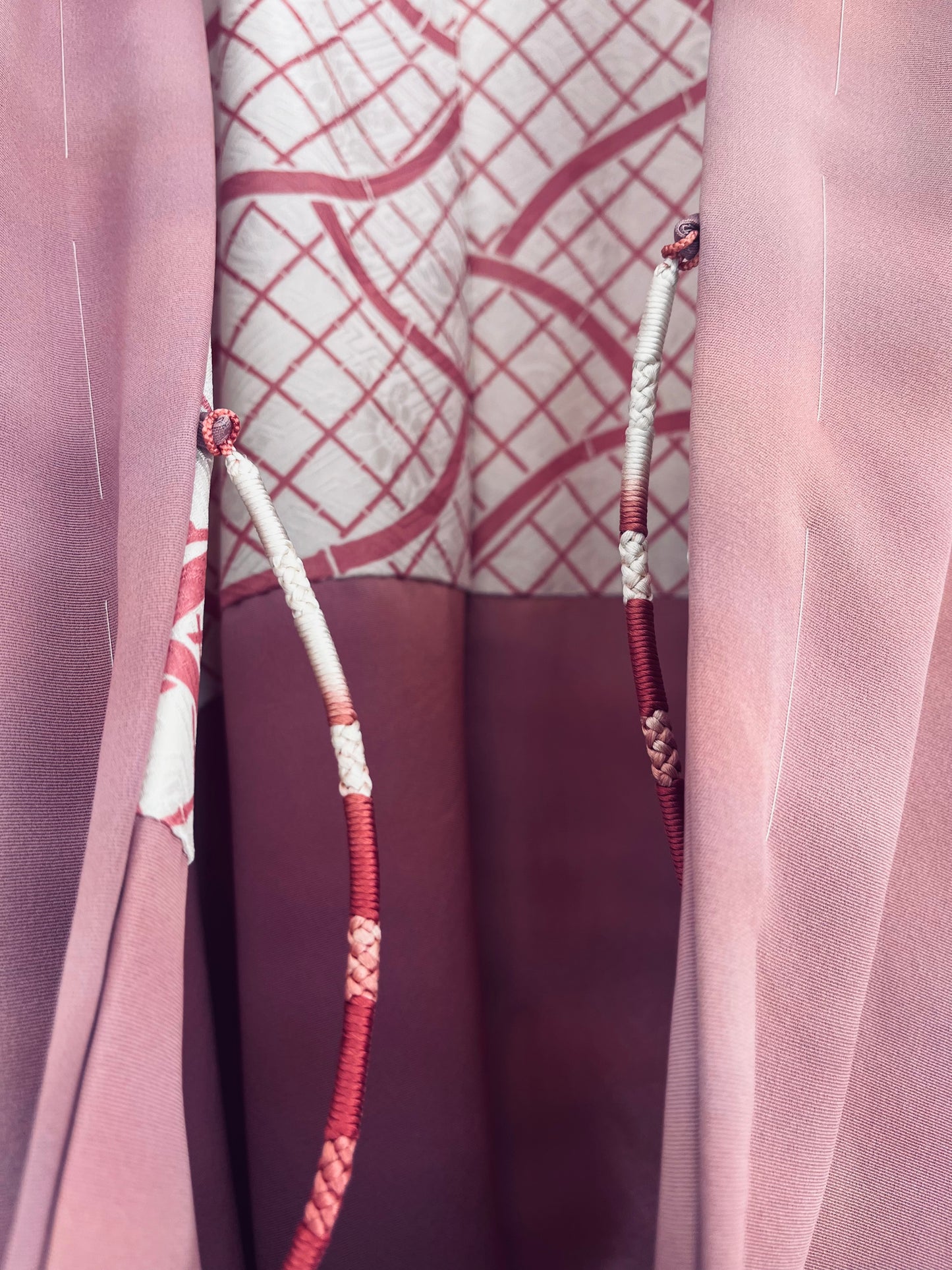 Blush Veil - One of one. Vintage Japanese Haori. Globally Imported From Japan. Heirloom.